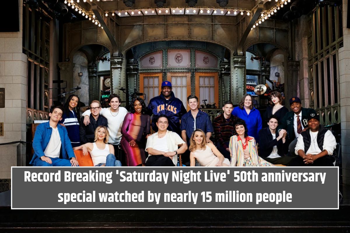 Record Breaking 'Saturday Night Live' 50th anniversary special watched by nearly 15 million people