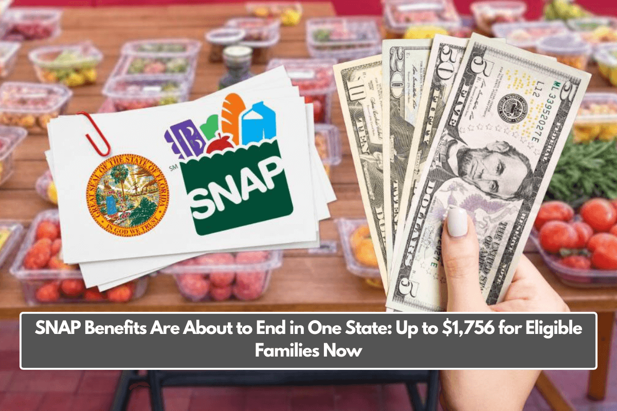 SNAP Benefits Are About to End in One State: Up to $1,756 for Eligible Families Now