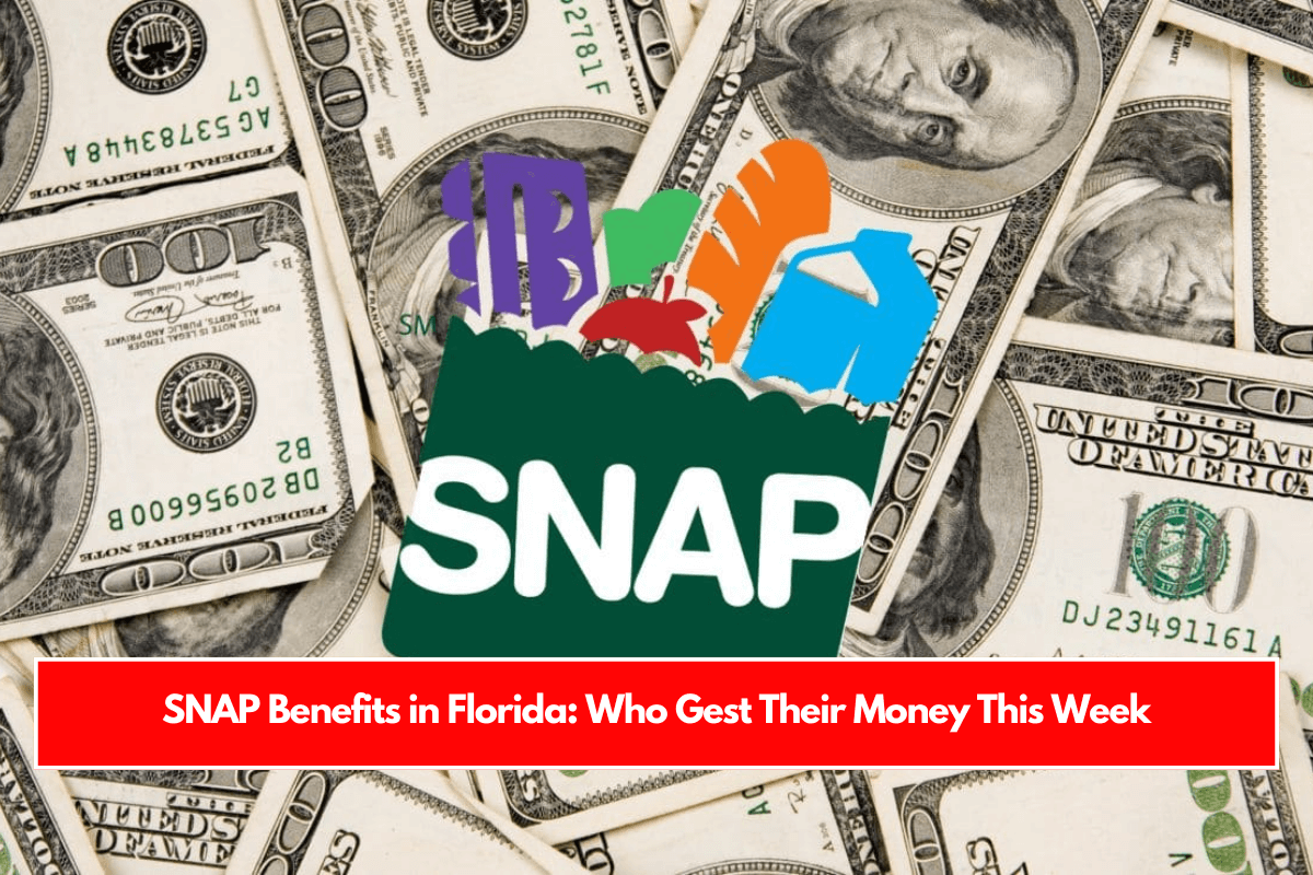 SNAP Benefits in Florida Who Gest Their Money This Week