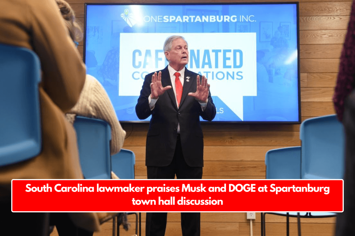 South Carolina lawmaker praises Musk and DOGE at Spartanburg town hall discussion