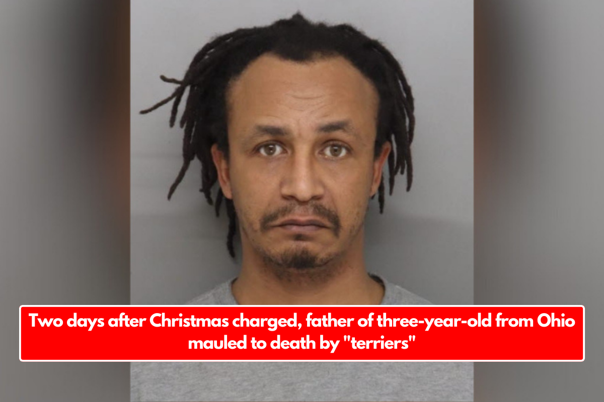 Two days after Christmas charged, father of three-year-old from Ohio mauled to death by "terriers"