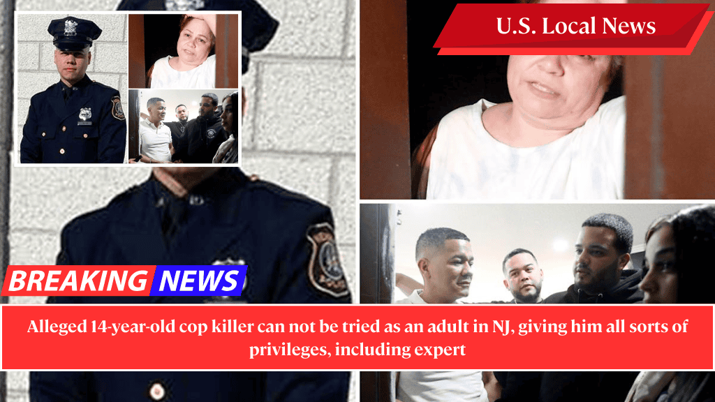 Alleged 14-year-old cop killer can not be tried as an adult in NJ, giving him all sorts of privileges, including expert