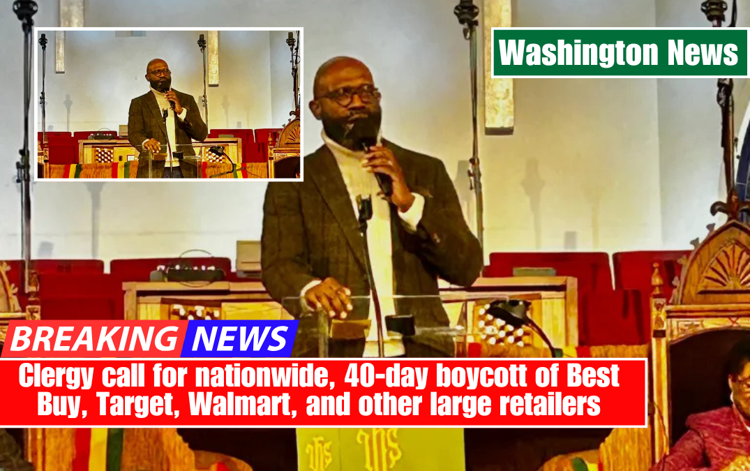 Clergy call for nationwide, 40-day boycott of Best Buy, Target, Walmart, and other large retailers