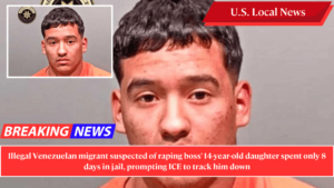 Illegal Venezuelan migrant suspected of raping boss' 14-year-old daughter spent only 8 days in jail, prompting ICE to track him down