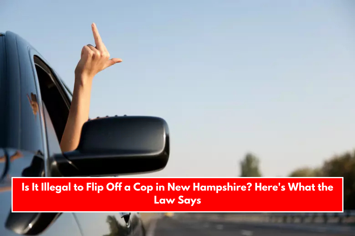 Is It Illegal to Flip Off a Cop in New Hampshire? Here's What the Law Says