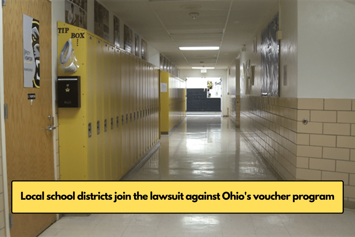 Local school districts join the lawsuit against Ohio's voucher program