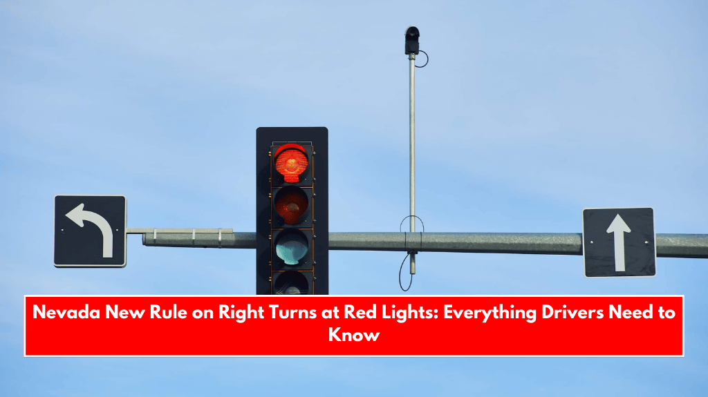 Nevada New Rule on Right Turns at Red Lights: Everything Drivers Need to Know