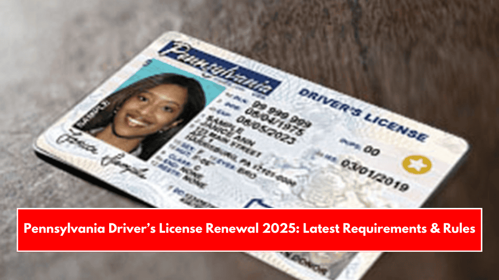 Pennsylvania Driver’s License Renewal 2025: Latest Requirements & Rules