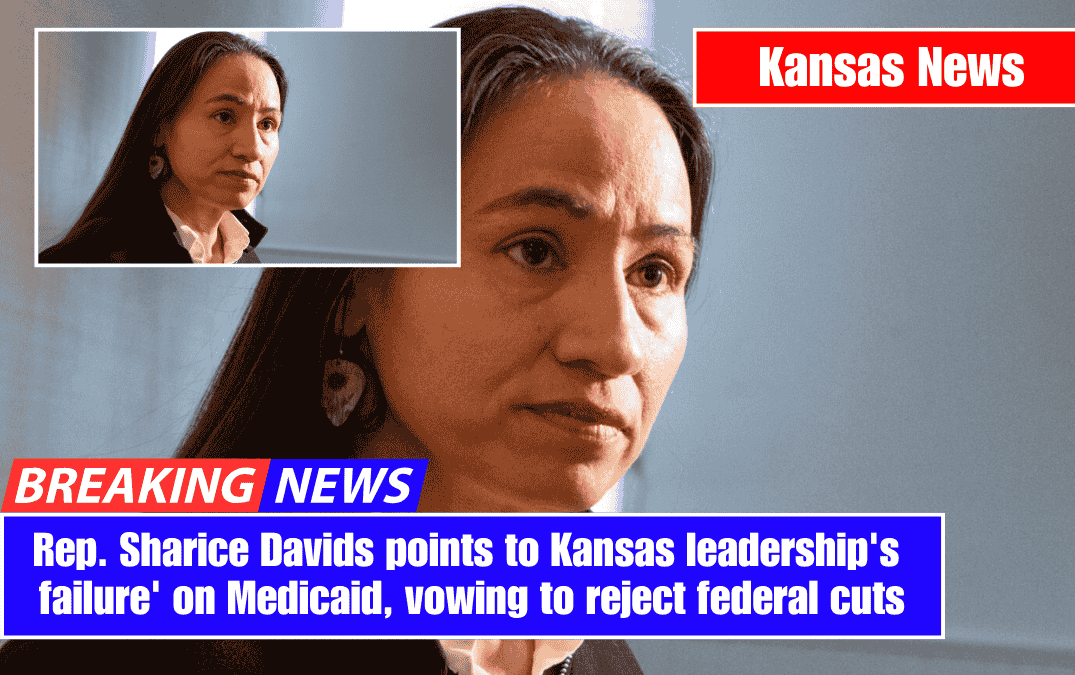 Rep. Sharice Davids points to Kansas leadership's 'failure' on Medicaid, vowing to reject federal cuts