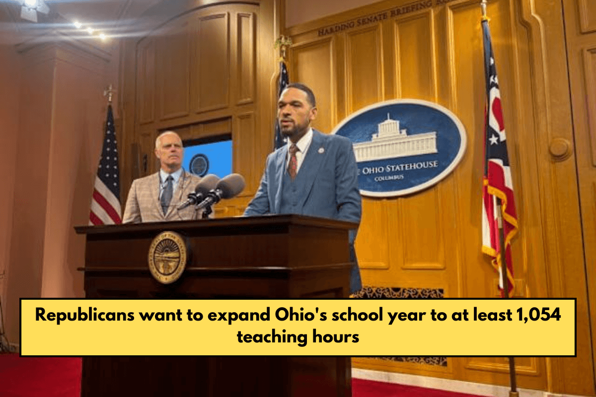 Republicans want to expand Ohio's school year to at least 1,054 teaching hours