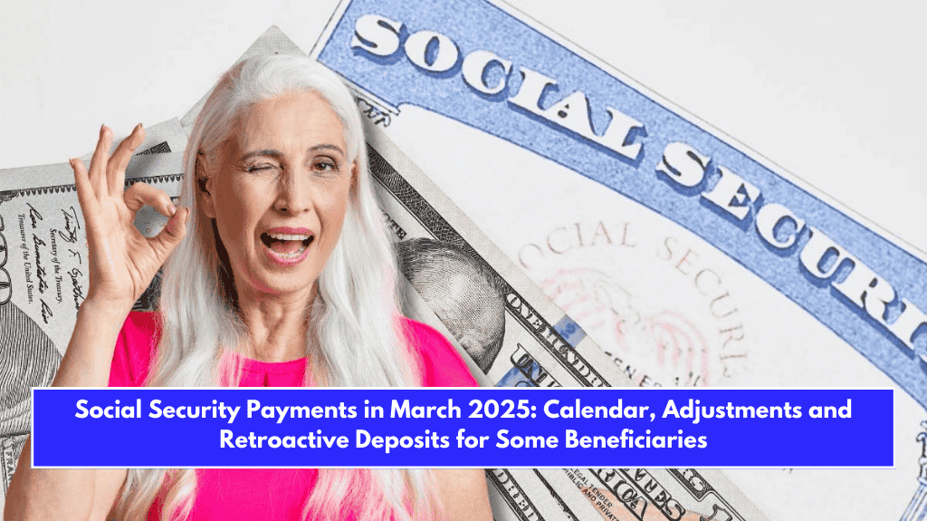 Social Security Payments in March 2025: Calendar, Adjustments and Retroactive Deposits for Some Beneficiaries