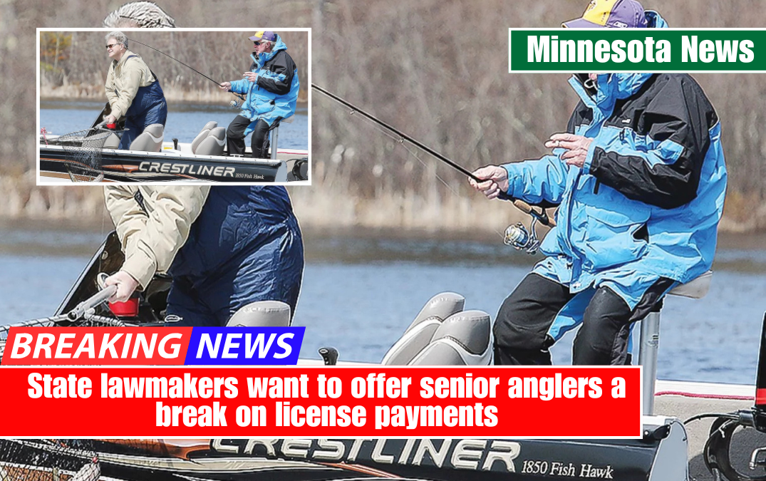 State lawmakers want to offer senior anglers a break on license payments