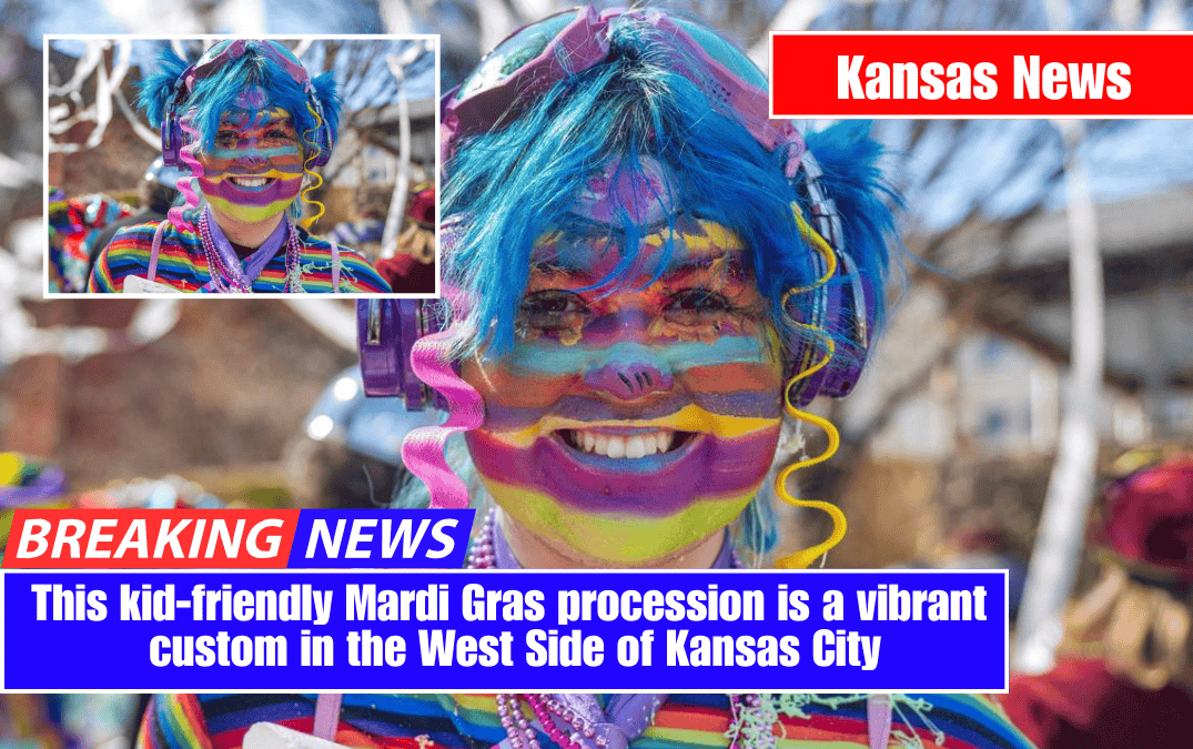 This kid-friendly Mardi Gras procession is a vibrant custom in the West Side of Kansas City